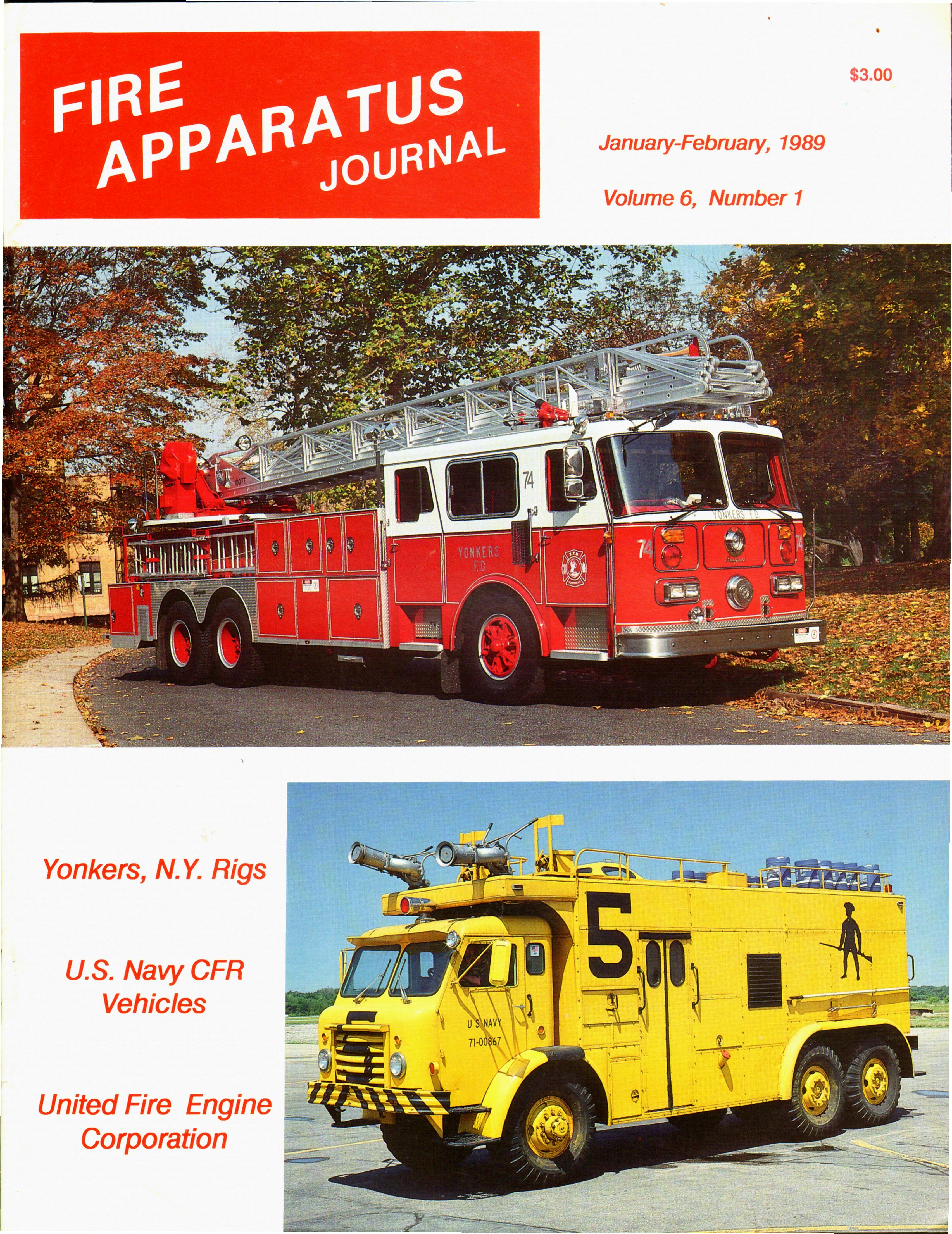 Fire Apparatus Journal 8 back issues spanning 3 decades! FAJ magazine eBay