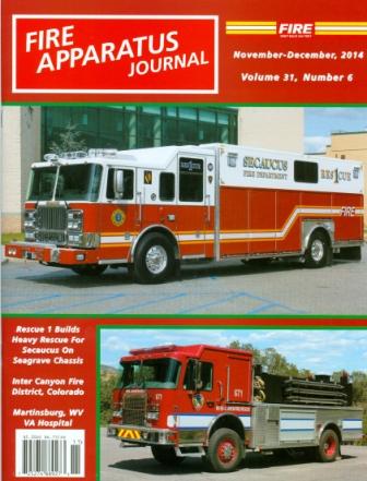 Fire Apparatus Journal November - December, 2014