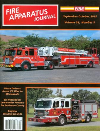 Fire Apparatus Journal September - October 2015