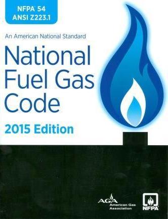 NFPA54: National Fuel Gas Code