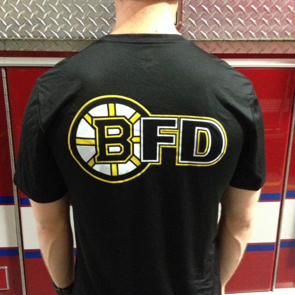 Boston Fire Hockey T Shirt