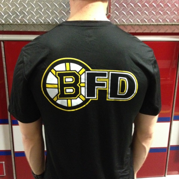 Boston Hockey Tee Back