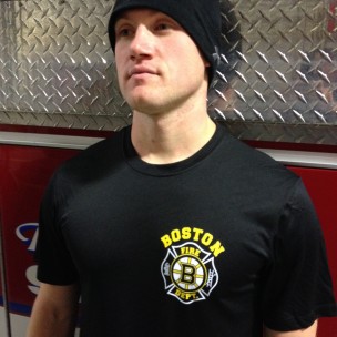 Boston Hockey Tee front