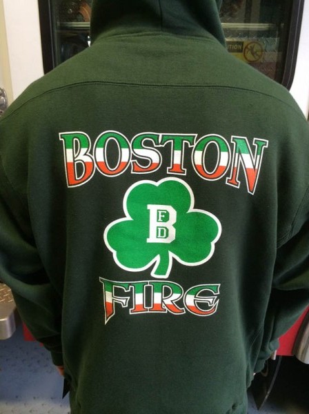 Boston FD Shamrock Hoodie