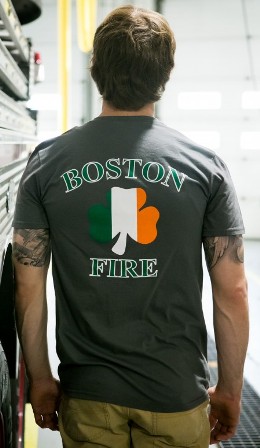 Boston Fire Charcoal Back