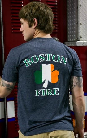 Boston Irish Heather Blue Back