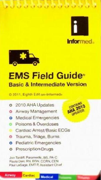 EMS Field Pocket Guide Basic & Intermediate 8/e