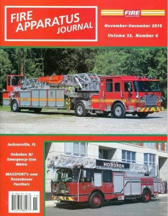 Fire Apparatus Journal, November - December 2016