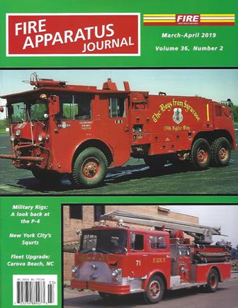 Fire Apparatus Journal, January - February 2019