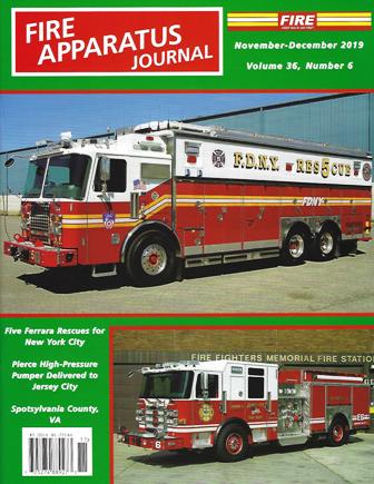 Fire Apparatus Journal, November - December 2019