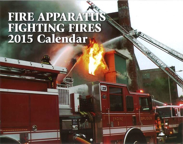 Fire Apparatus Fighting Fires Calendar