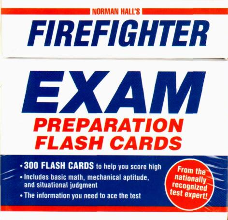 Firefighter Exam Preparation Flash Cards