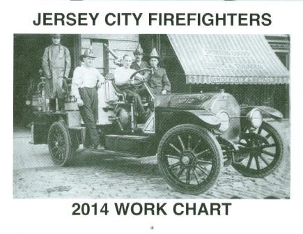 Jersey City Firefighters 2014 Calendar