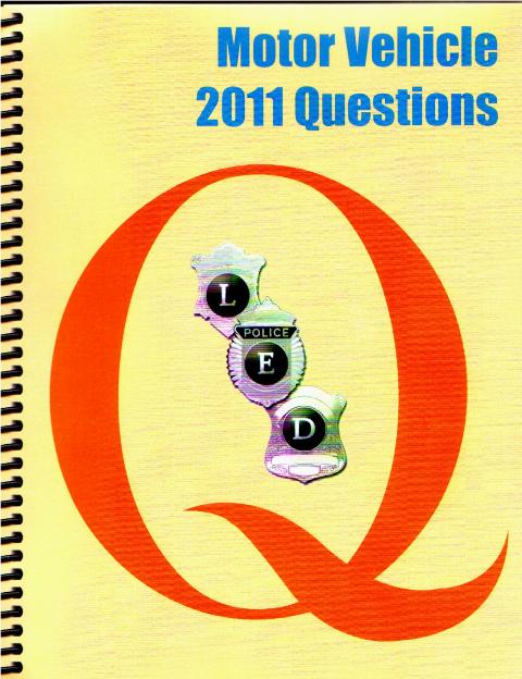 Motor Vehicle 2011 Q Book