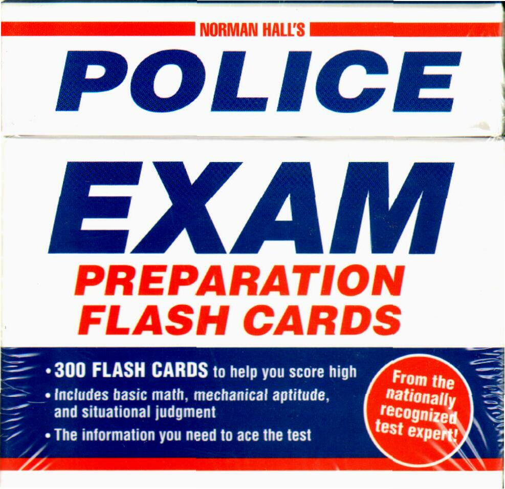 Police Exam Preparation Flash Cards