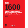 NFPA 1600: Standard on Disaster/Emergency Management and Business Continuity/Continuity of Operations Programs, 2016 Edition