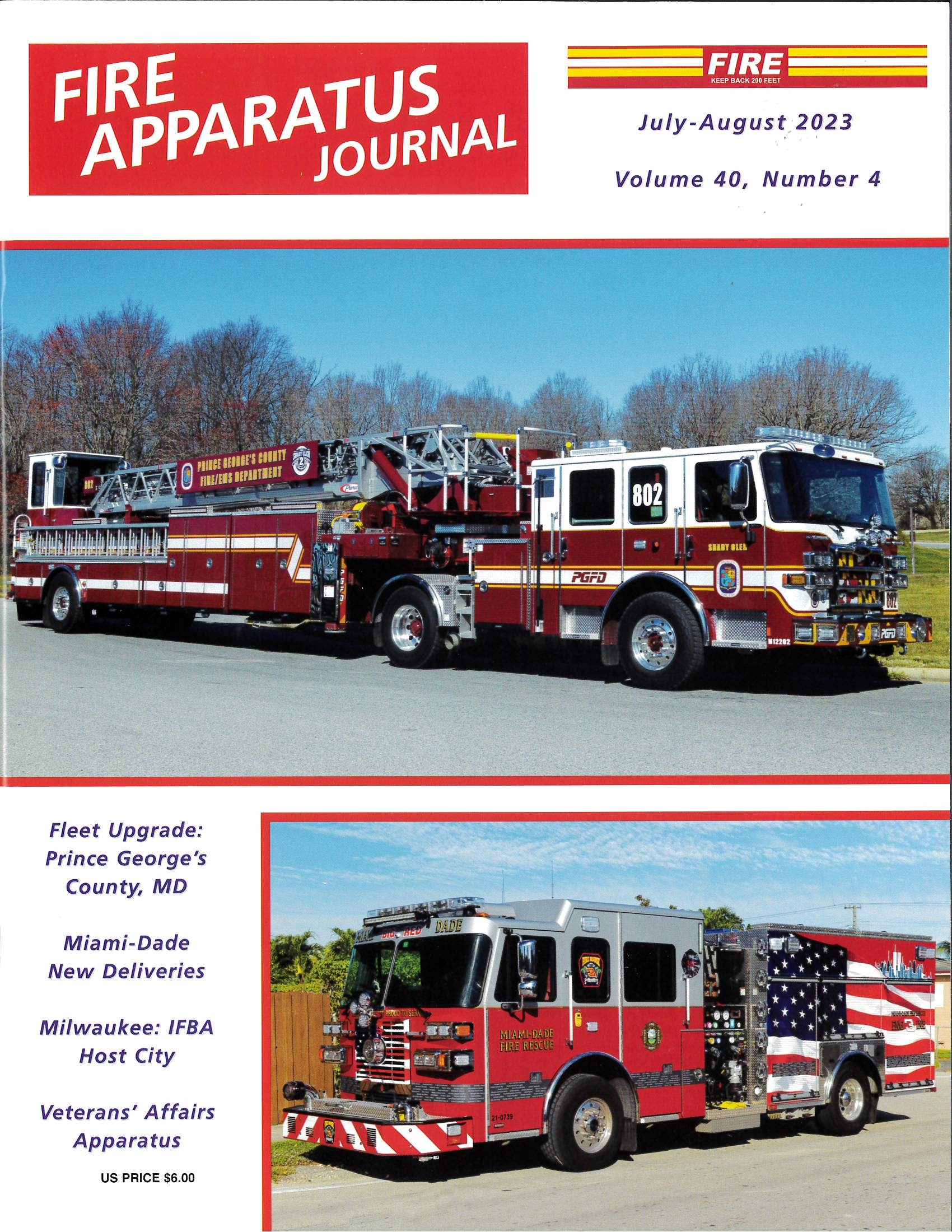 Fire Apparatus Journal, July-August 2023