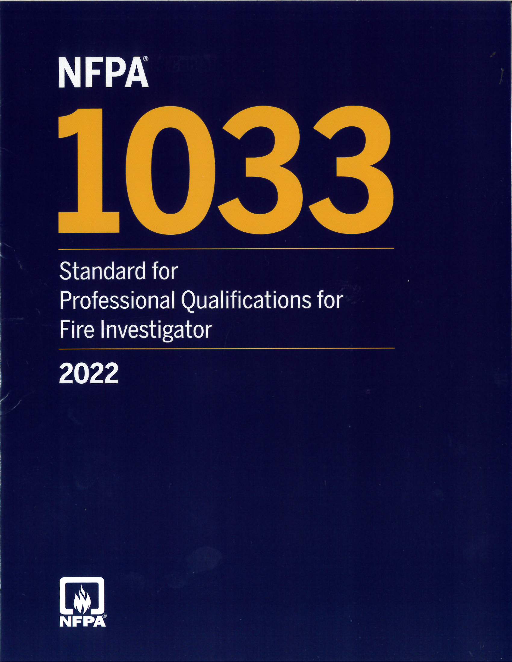 NFPA 1033 2022