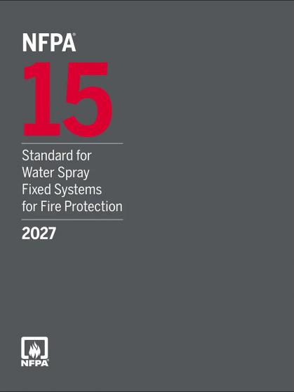 NFPA 15 2027 edition