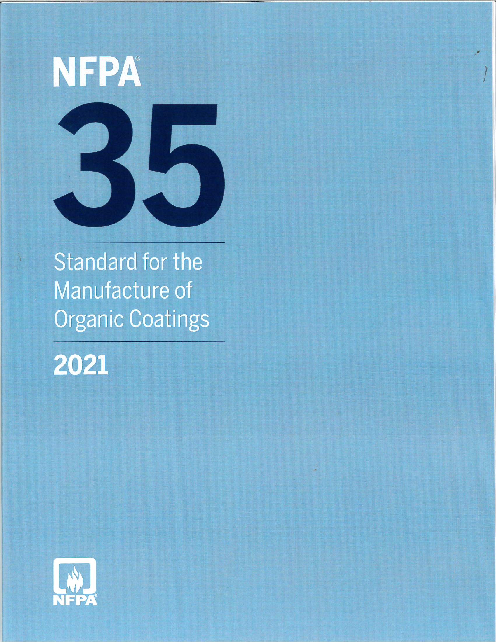 NFPA 35 Standard For The Manufacture Of Organic Coatings 2021 Edition nfpa-35-standard-for-the-manufacture-of-organic-coatings-2021-edition