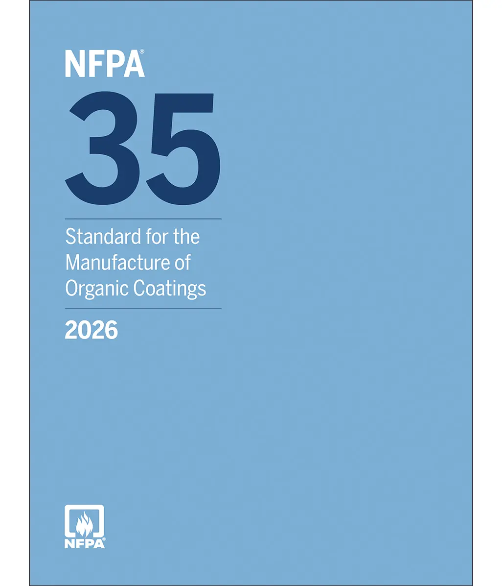 NFPA 35 2026 Manufacture of Organic Coatings