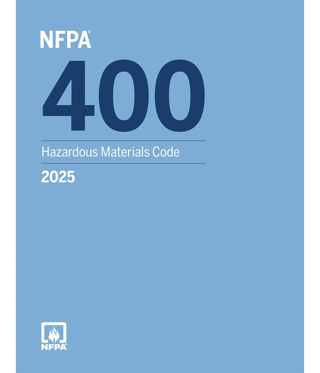 NFPA400 Hazardous Materials Code 2025 edition