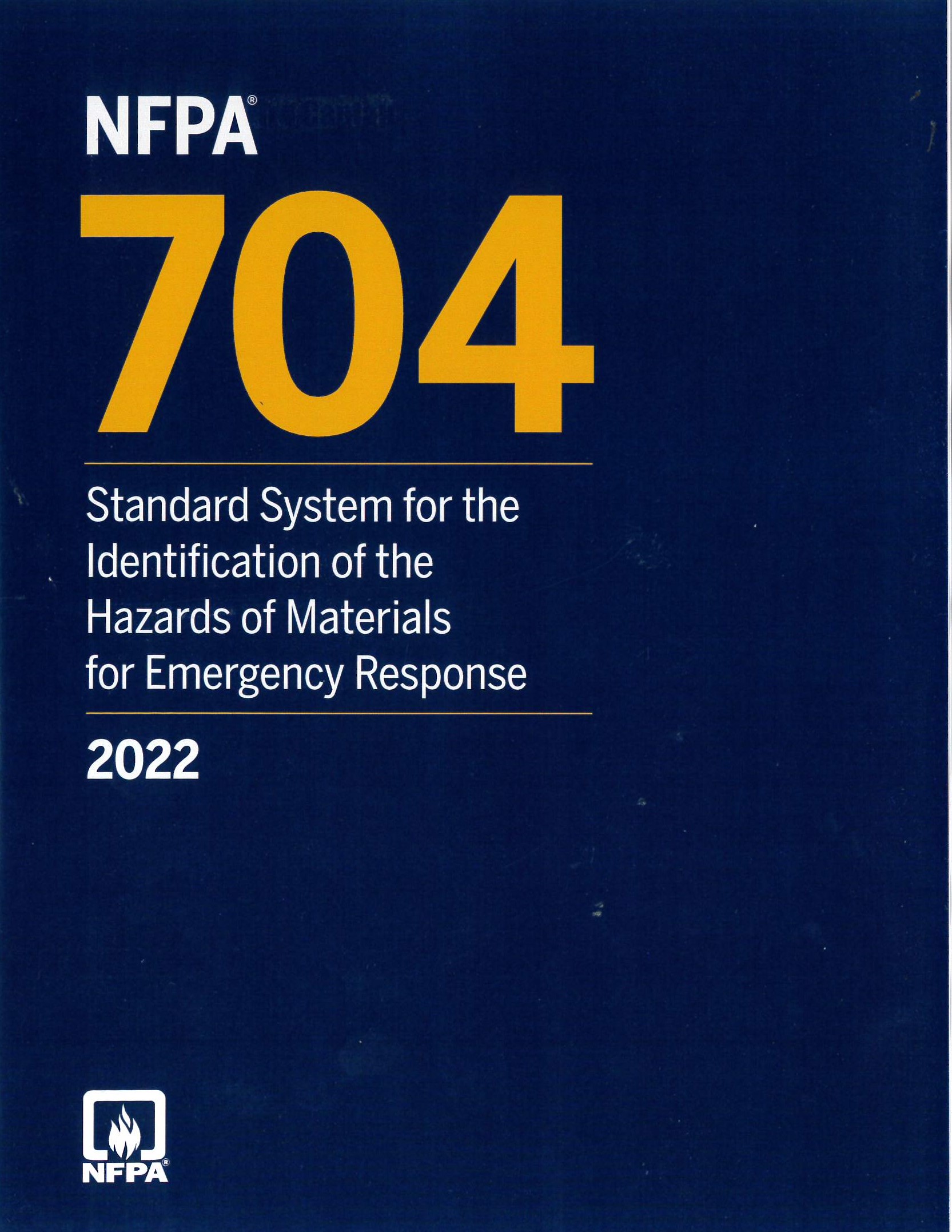 NFPA 704 Standard System for the Identification of the Hazards of