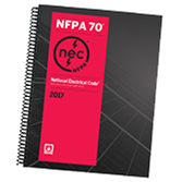 NFPA 70: National Electrical Code (NEC) Spiralbound 2017 ed.