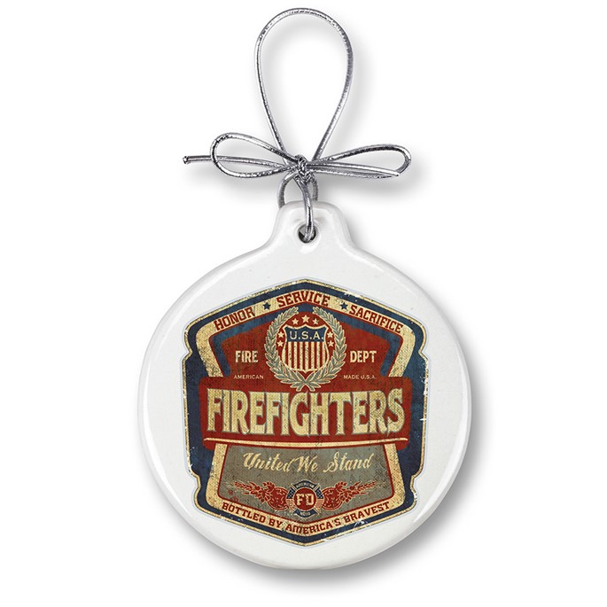 Firefighters United We Stand Ornament