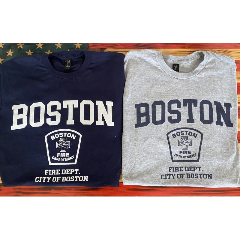 City of Boston Fire T Shirt