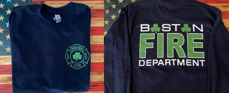 Boston Fire Irish Sham Long Sl T