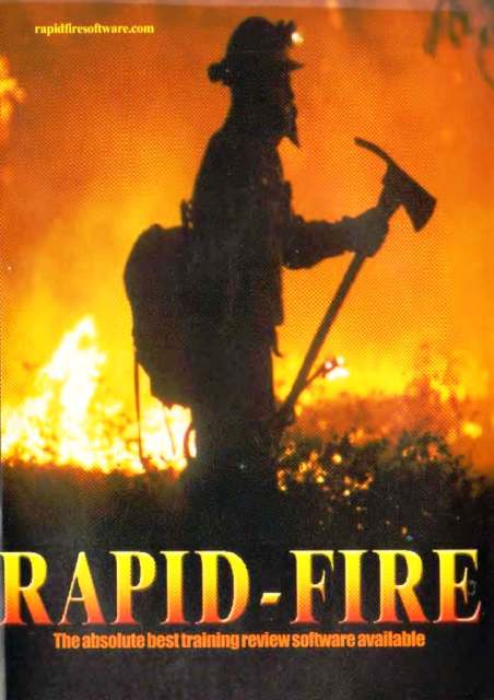 Fire Protection, Detection & Suppression Systems 5/e (IFSTA) Rapid Fire Study Guide 