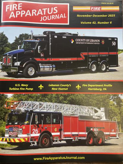 Fire Apparatus Journal, November-December 2025