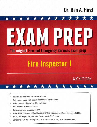 Fire Inspector l Exam Prep, 6th edition