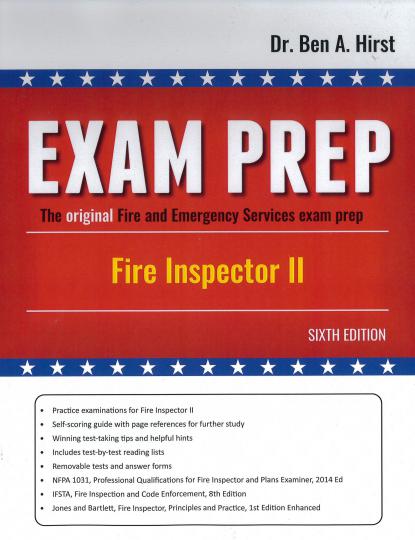 Fire Inspector ll Exam Prep, 6th edition