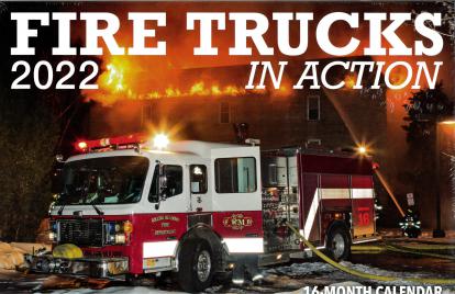 Fire Trucks in Action 2022 Calendar