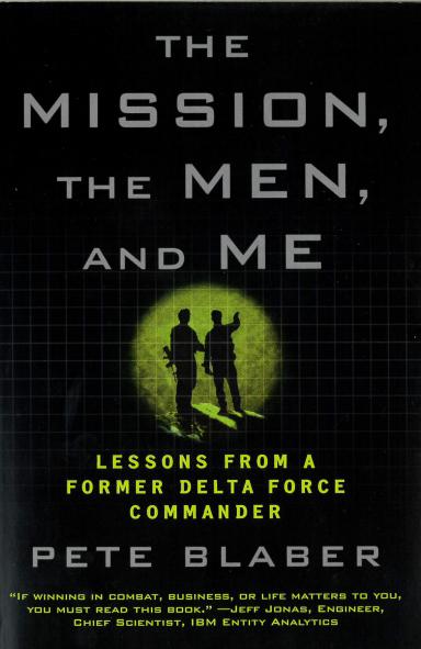 Mission, Men, Me