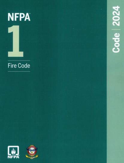 NFPA 1 Fire Code 2024