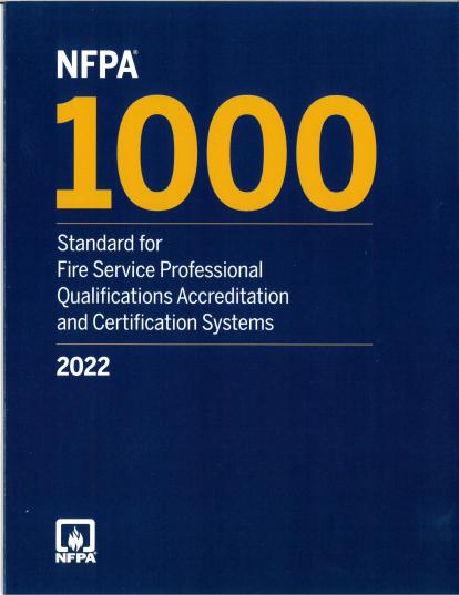 NFPA1000-2022