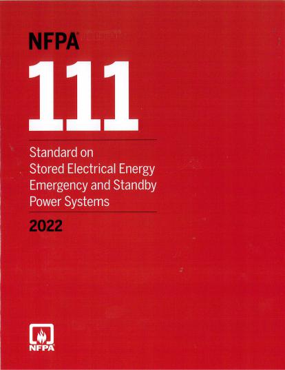 NFPA111-2022