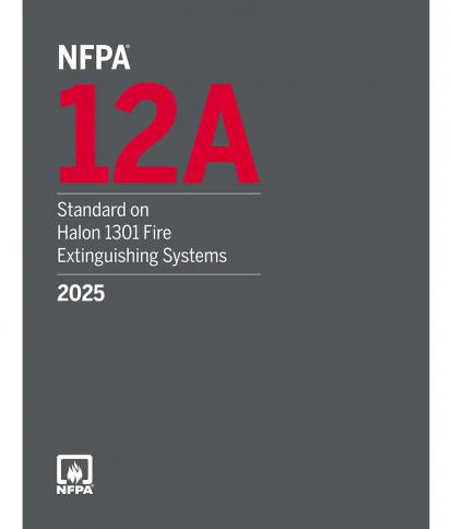 NFPA 12A 2025 edition