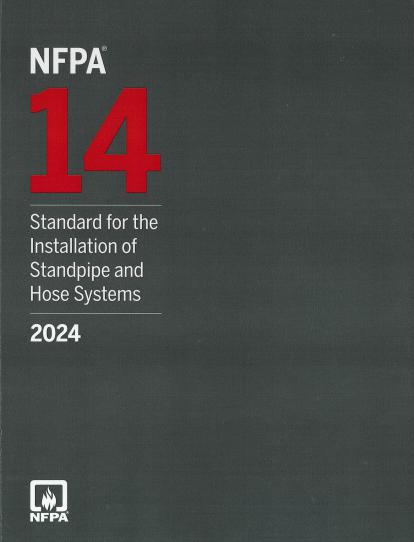 NFPA 14 2024 Installation of Standpipe and Hose Systems