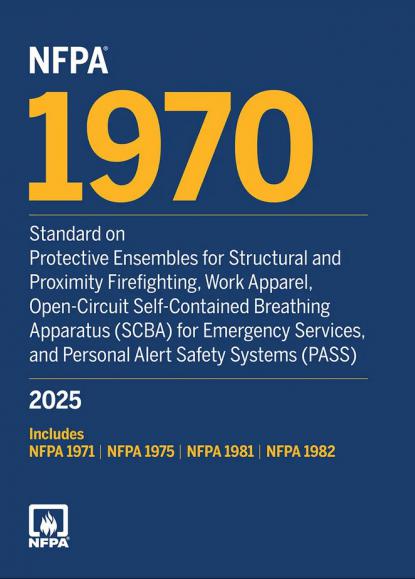 NFPA 1970 2025 edition, Protective Ensembles for Structural and Proximity Firefighting, Work Apparel