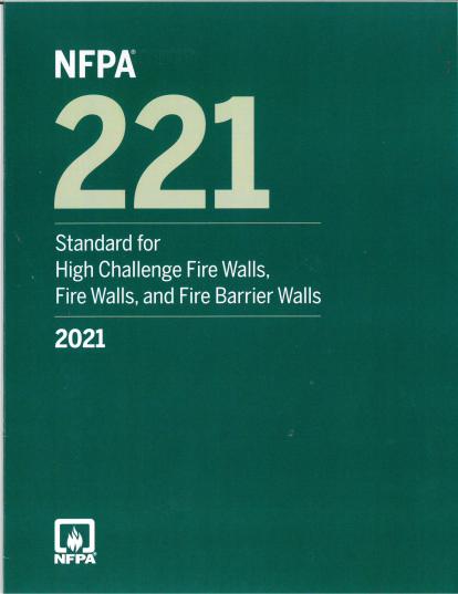 NFPA 221 2021