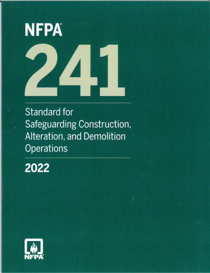 Nfpa 241 Template