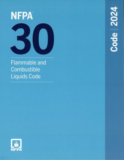 NFPA 30 2024 Flammable and Combustible Liquids Code