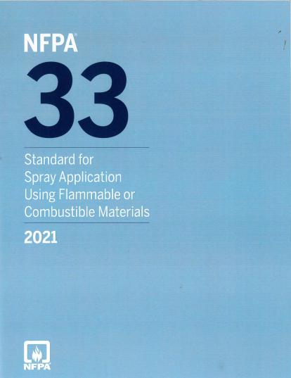 NFPA 33 2021