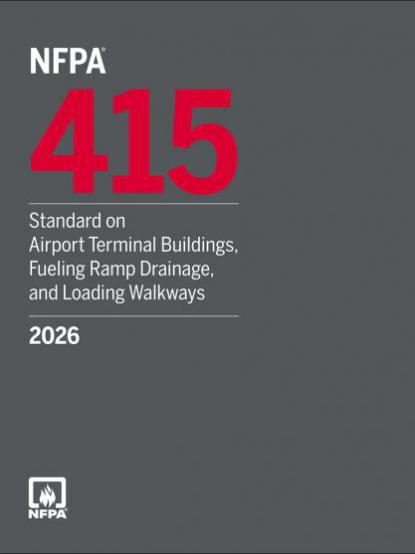 NFPA 415 2026