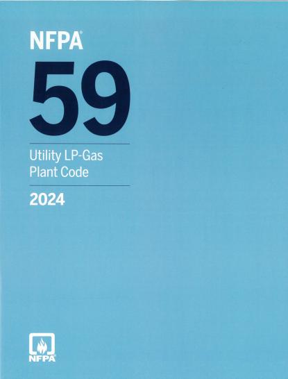 NFPA 59 2024 Utility LP-Gas Plant Code