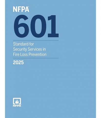 NFPA 601 2025 edition